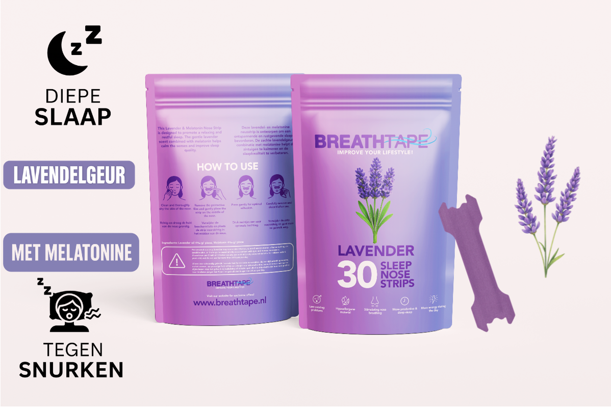 Neusstrips Lavendel + Melatonine