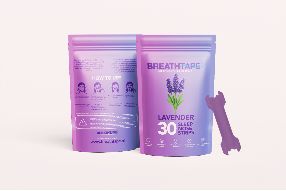Neusstrips Lavendel + Melatonine